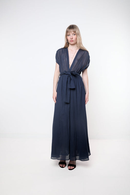 CHIFFON MAXI KJÓLL