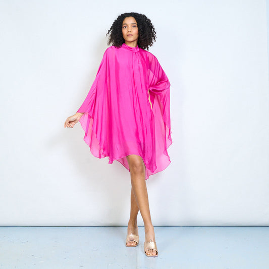 SILKI CHIFFON KJÓLL
