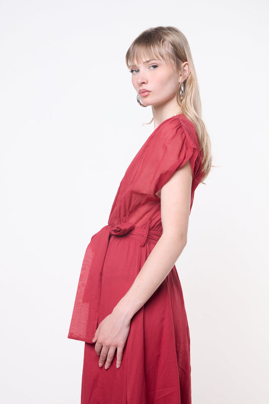 CHIFFON MAXI KJÓLL