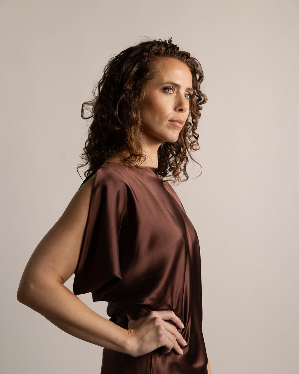 Silk top, silk blouse, mulberry silk, waterfall, Icelandic design, silki blússa, íslensk hönnun